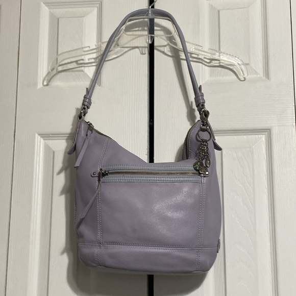The Sak Handbags - The Sak lilac pebble leather shoulder bag tote purse